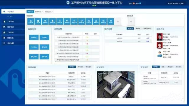 基于BIM的地下綜合管廊運維一體化平臺功能詳解