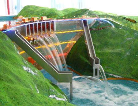 青島積成供水水力模型介紹