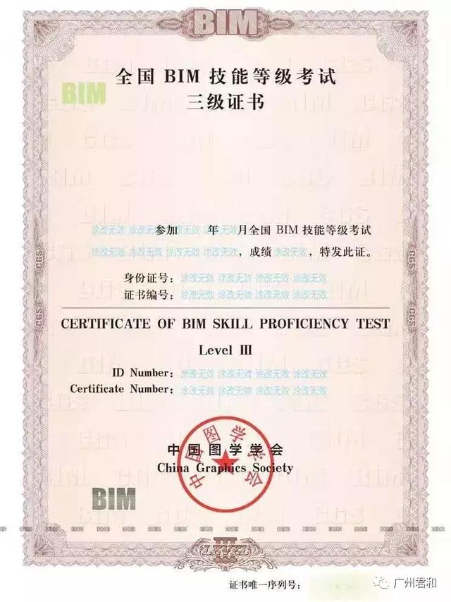 圖學(xué)會BIM技能等級考試，一級二級三級證書考試要求