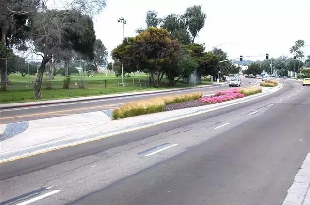 【道路建?！康缆肪G化帶設(shè)計(jì)