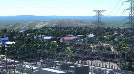 汩羅西 220 kV變電站項目三維技術(shù)應(yīng)用