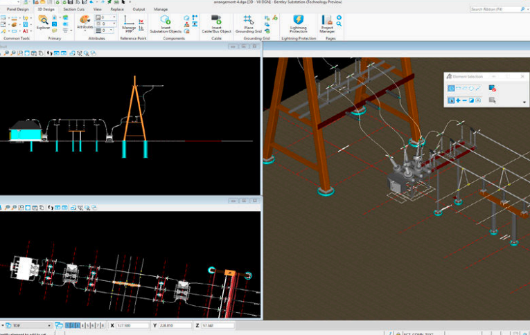 Substation-三維模型設(shè)計