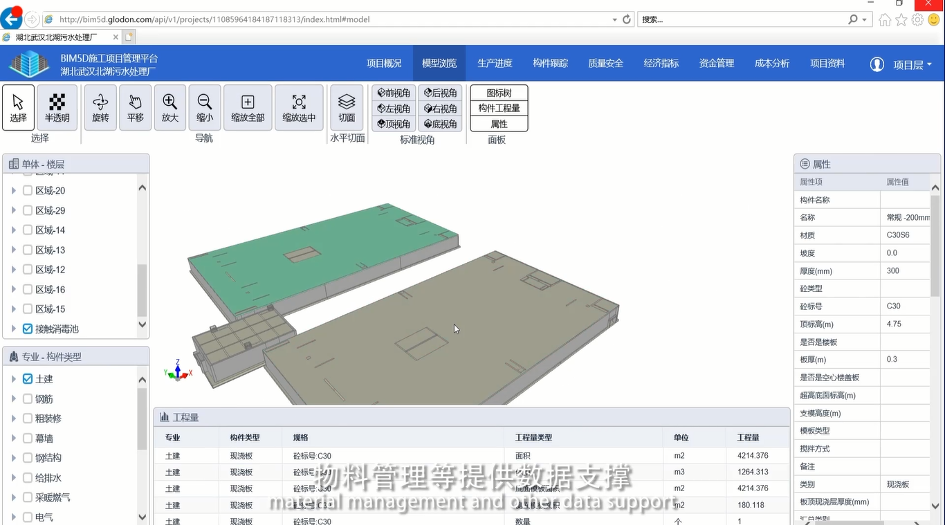 北湖污水處理廠-協(xié)同管理平臺